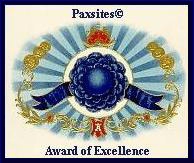 Paxsites Award of Excellence